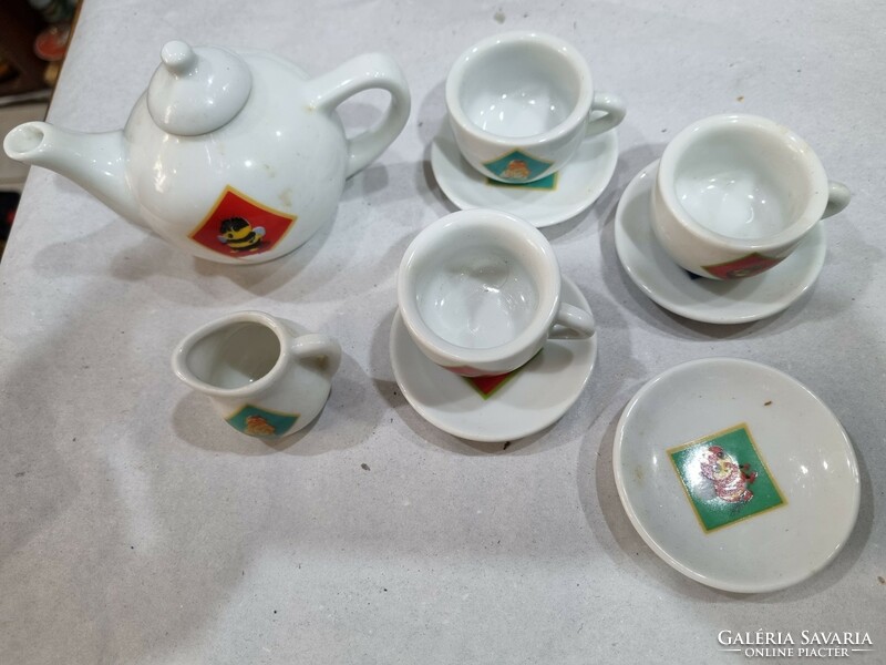 Porcelain children's coffee set