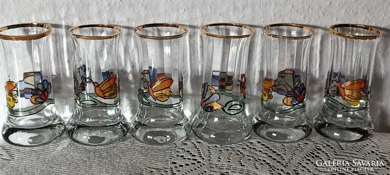 Paul nagel tiffany glass set