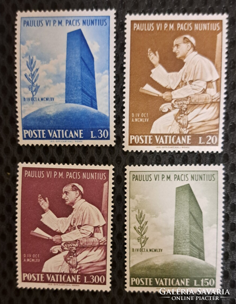 1966. Vatican City stamps f/4/6