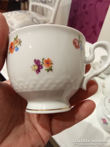 Volkstedt porcelain tea set.