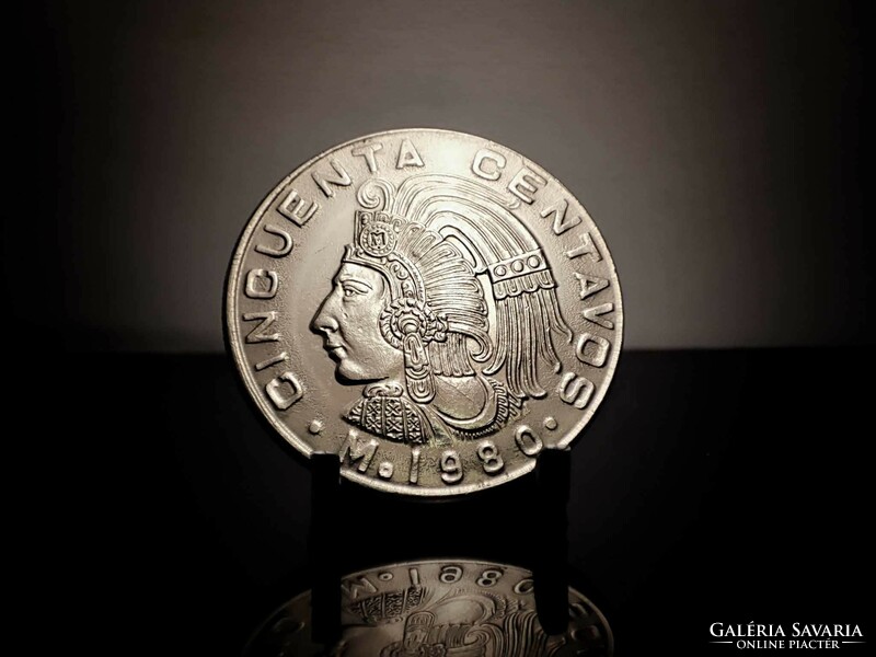 Mexico 50 centavos, 1980