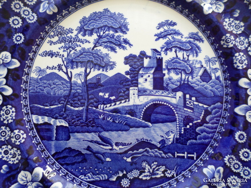 6 English copeland spode porcelain plates flat plates 27 cm