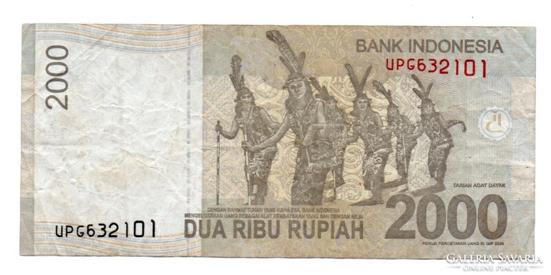 2.000  Rúpia  2015        Indonézia