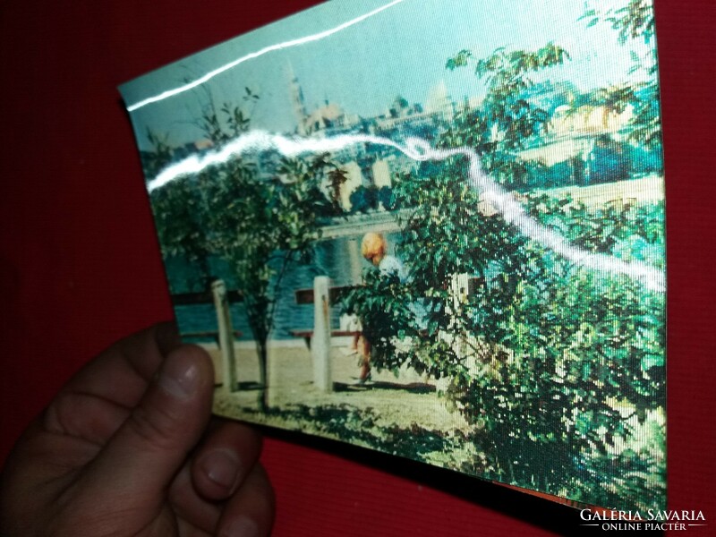 Retro 3 D képeslap BUDAPEST HALÁSZBÁSTYA a  képek szerint