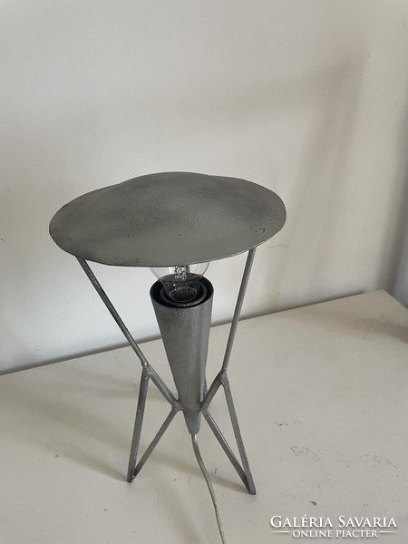 Mid-century rocket tripod lamp