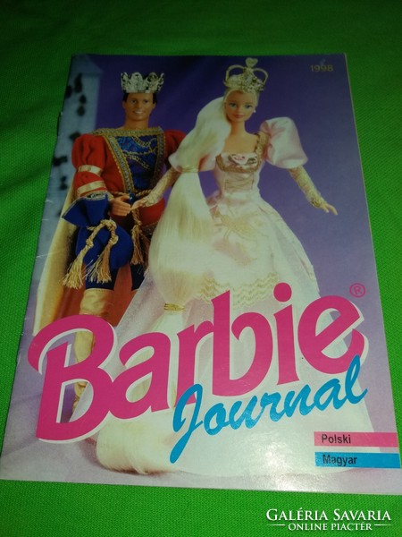 Retro 1998 mattel barbie doll toy catalog in beautiful condition according to pictures