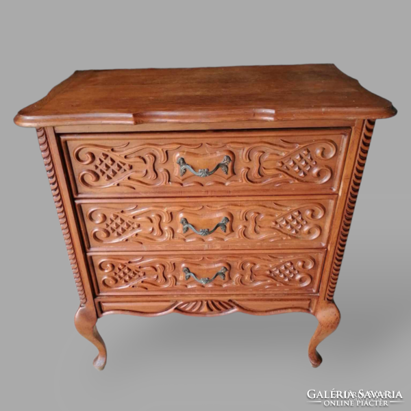 Neo-baroque chest of 3 drawers