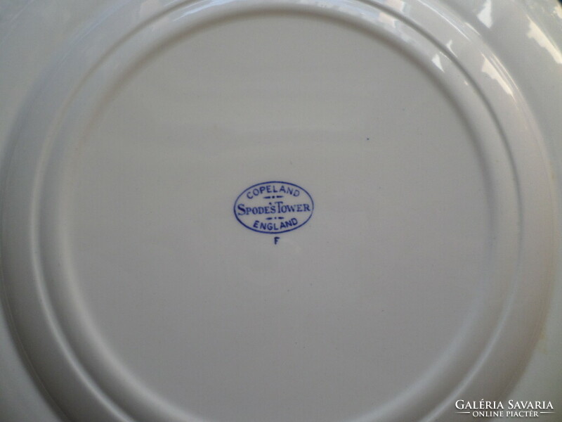 6 db angol Copeland Spode porcelán tányér lapostányér 27 cm