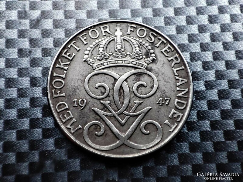 Sweden 5 cents, 1947
