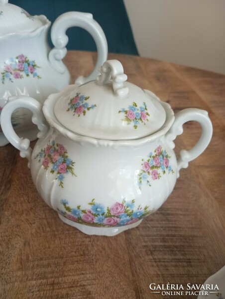 Zsolnay baroque tea set