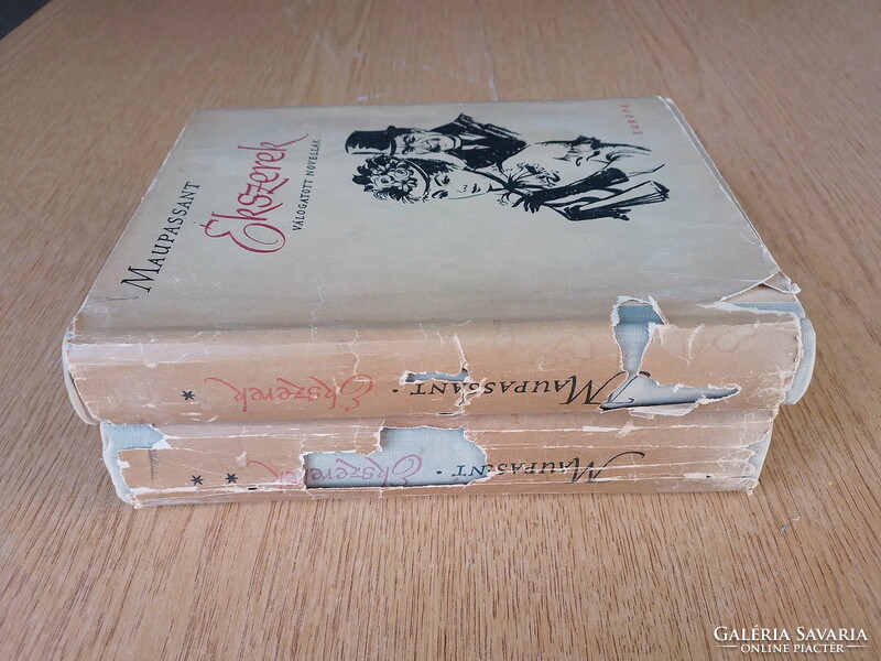 Guy de Maupassant - Ékszerek I-II. (Európa Könyvkiadó 1957 - válogatott novellák)