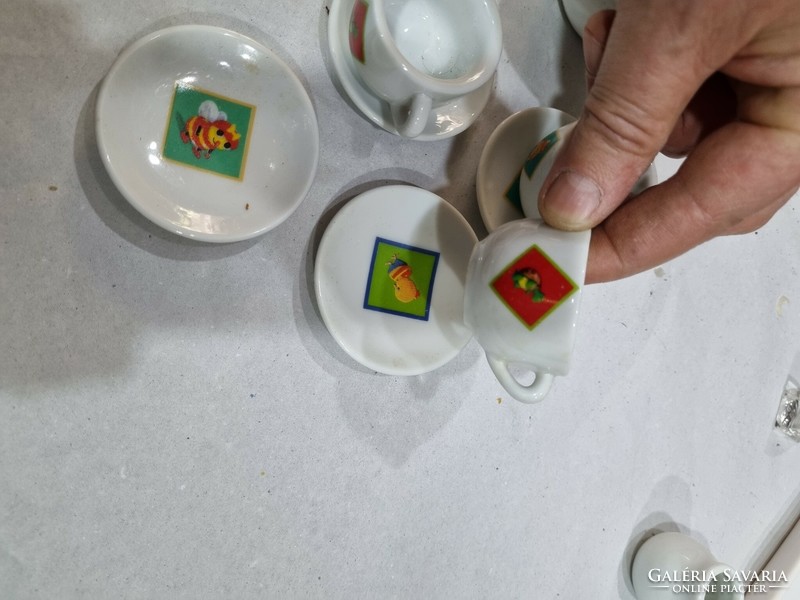 Porcelain children's coffee set