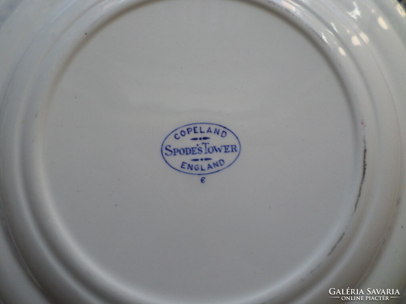 6 db angol Copeland Spode porcelán kistányér 19,3 cm