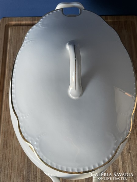 Zsolnay pearl soup bowl