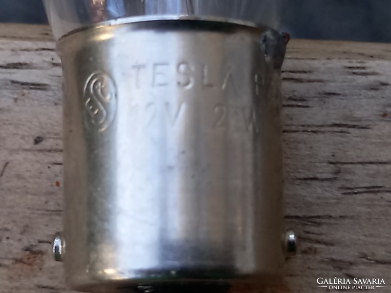Veterán járműbe való retro Tesla izzó 12 v, 21 W.