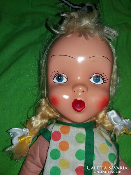 Old nszk masé - textile lens lens doll in rare, beautiful condition 55 cm according to the pictures