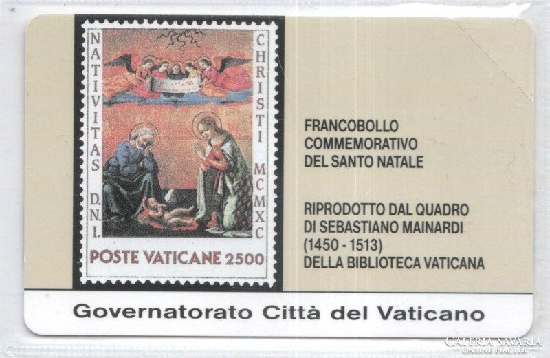 Külföldi telefonkártya 0544 Vatikán