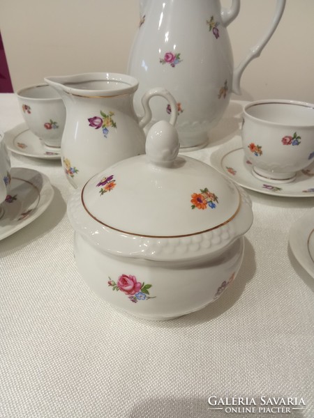 Volkstedt porcelain tea set.