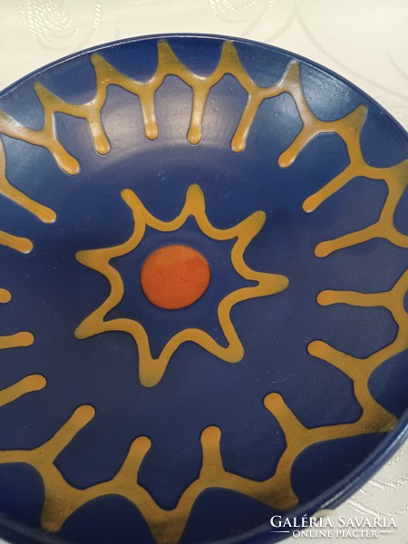 Retro ceramic wall plate