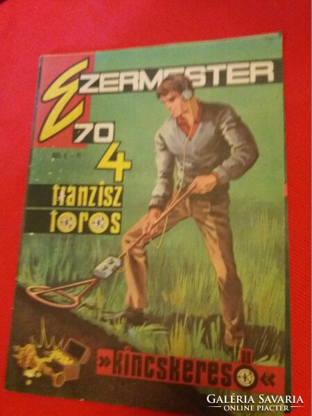 1970..EZERMESTER barkács hobby havilap 2 - 4. szám EGYBEN a 2 db a képek szerint