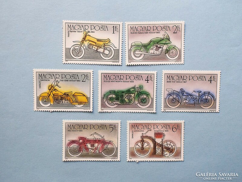 (B) 1985. 100 years of the motorcycle line** - (cat.: 400.-)