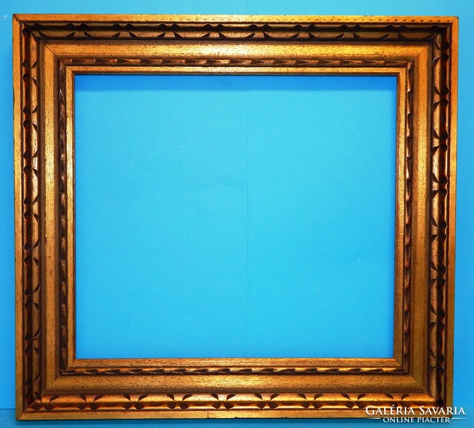 Excellent gilded frame for a 40x45 cm picture, 40 x 45 cm, 45x40, 45 x 40