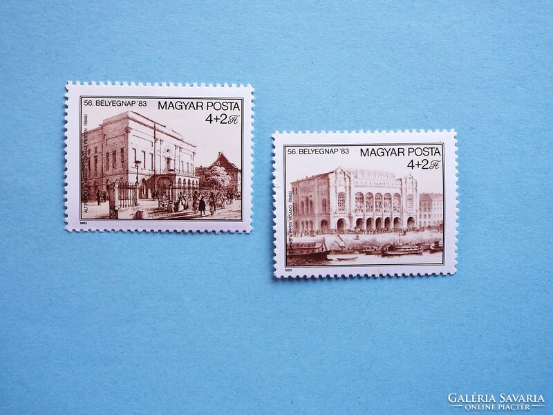 (B) 1983. 56. Stamp day row** - (cat.: 300.-)