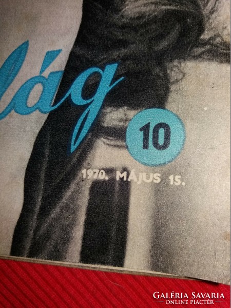 1970. May 15. Filmvilág picture newspaper 10. Number according to the pictures