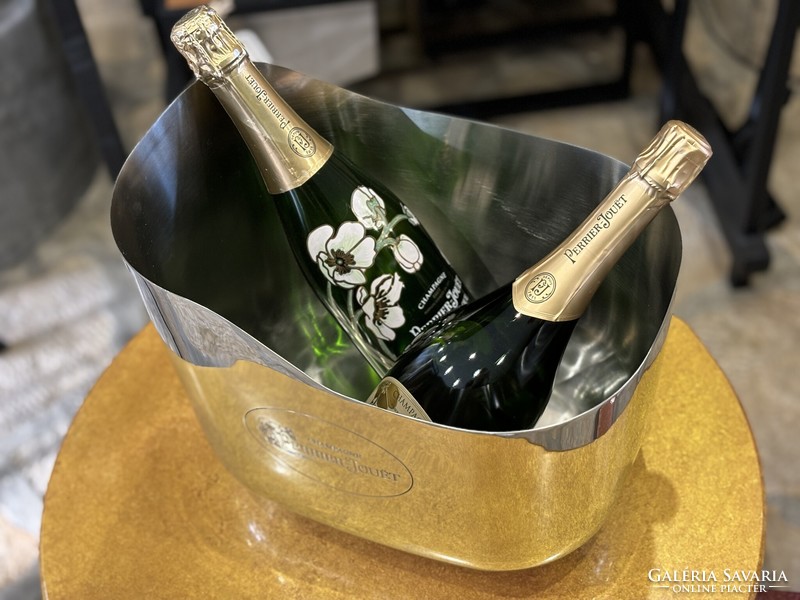 Belle epoque champagne ice basin perrier-jouët multi-bottle ice cooler champagne bucket perrier