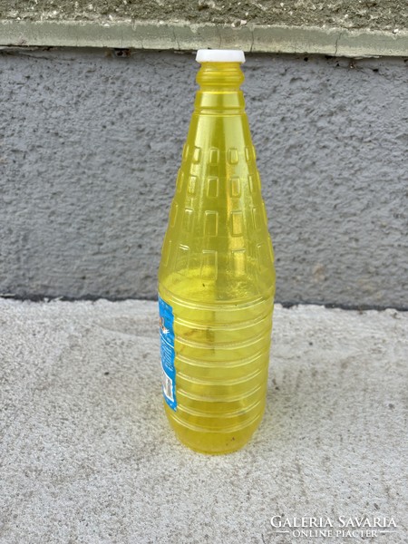 Műanyag  retro Olympos narancsital műanyag palack üvegnosztalgia darab