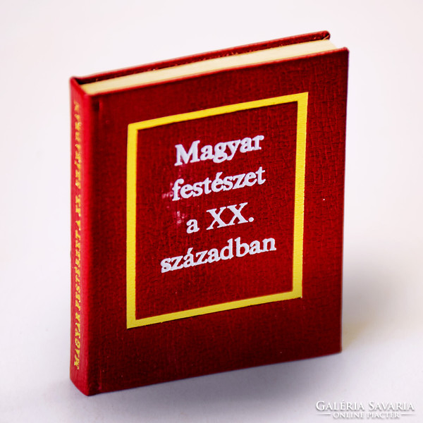 Hungarian painting in the xx. In the century - miniature book