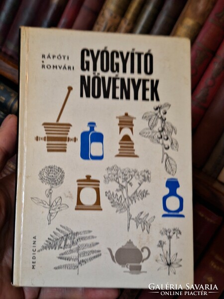 1969 Retro medicine -unread!-Rápóti / Romvár. Medicinal plants
