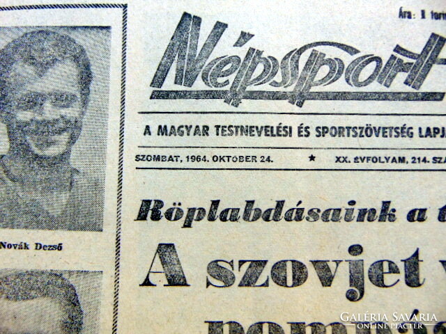 1967 September 1 / folk sport / newspaper - Hungarian / daily. No.: 25754