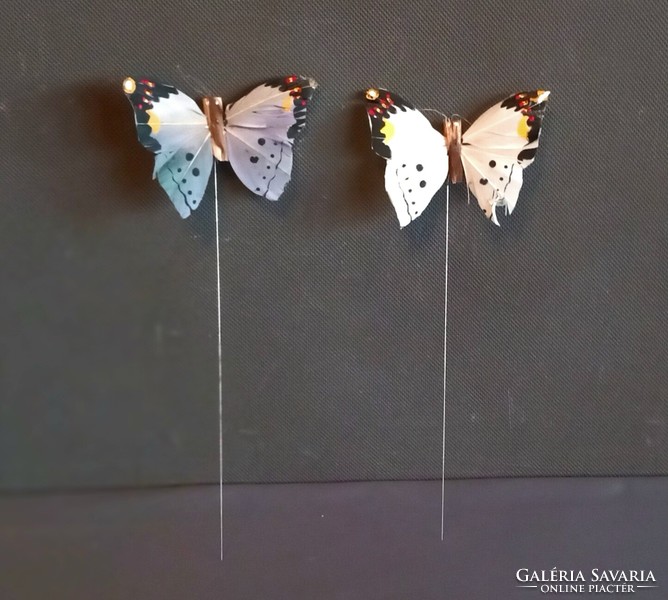 24 db dekorációs pillangók ALKUDHATÓ Art deco design