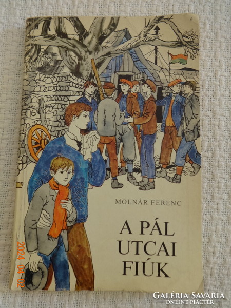 Ferenc Molnár: boys on Paul Street - with colorful drawings by Charles of Reich