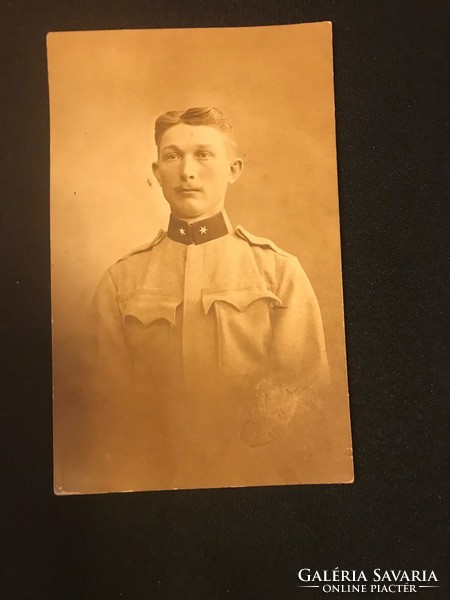 Military photo, postcard. Mail is clear.
