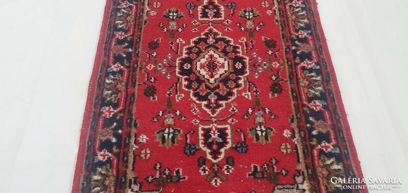 3377 Hindu Kashan kézi csomó gyapjú perzsa szőnyeg 80X150CM ingyen futár