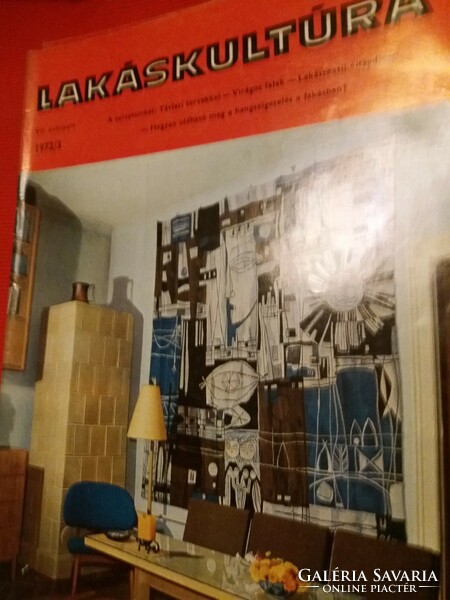 1972. 1-2-3-4. Kákákultúra interior architecture specialist magazine newspaper large size in one according to the 4 pictures