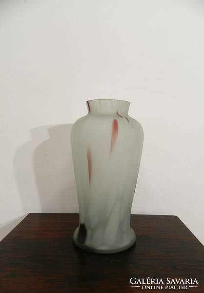 Art deco üveg váza