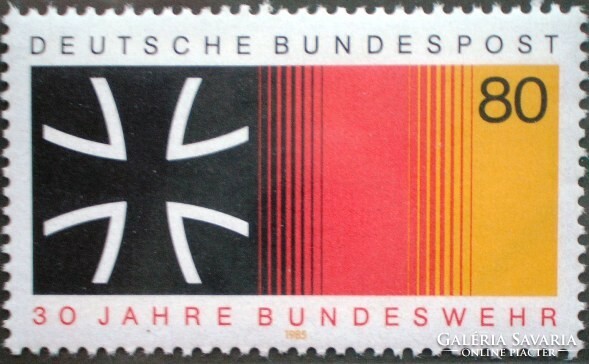 N1266 / Németország 1985 A Szövetségi Köztársaság védelme bélyeg postatiszta