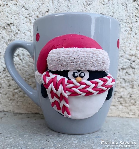Cute penguin mug