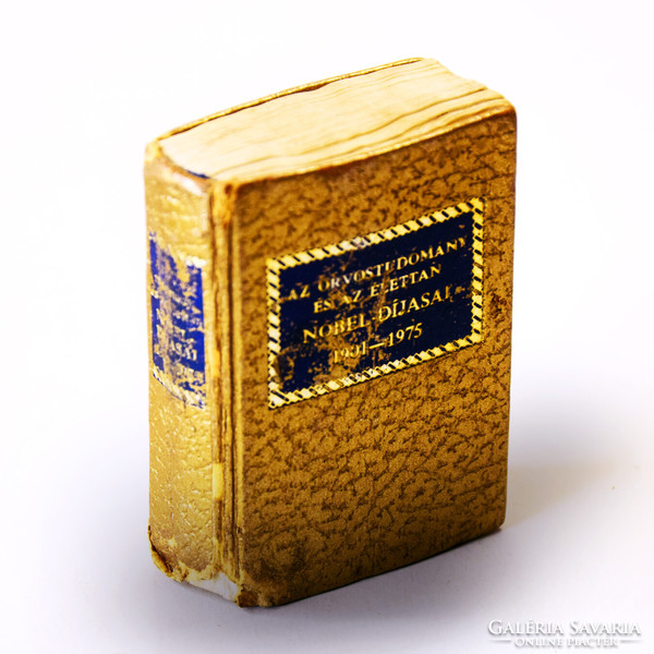Az orvostudomány és az élettan Nobel-díjasai 1901-1975 - Miniatűr könyv
