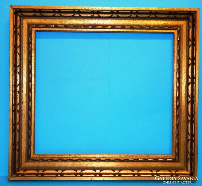 Excellent gilded frame for a 40x45 cm picture, 40 x 45 cm, 45x40, 45 x 40