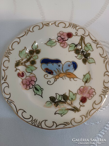 Zsolnay butterfly mini plate