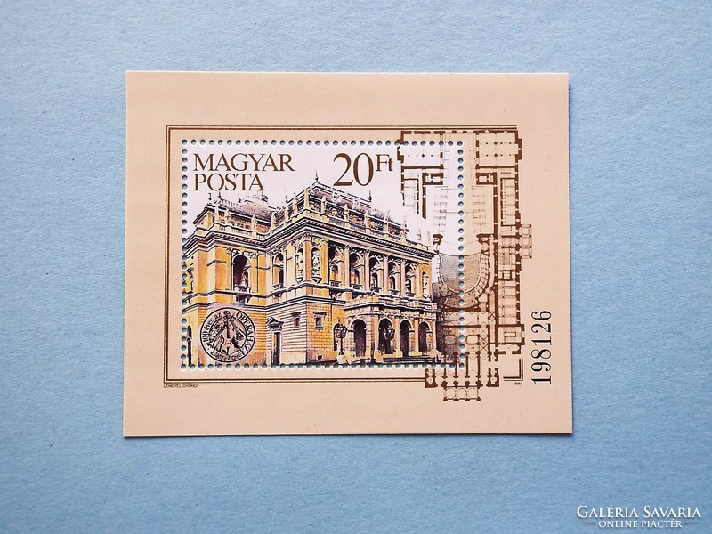 (B) 1984. 100 years of the opera house block** - (cat.: 400.-)