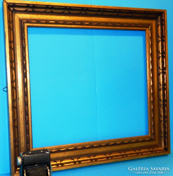 Excellent gilded frame for a 40x45 cm picture, 40 x 45 cm, 45x40, 45 x 40