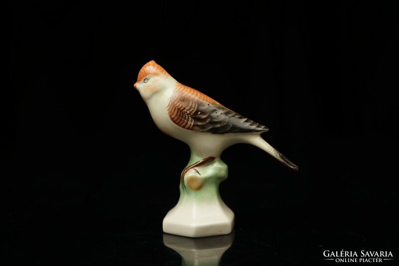 Old drasche hand-painted porcelain bird figure