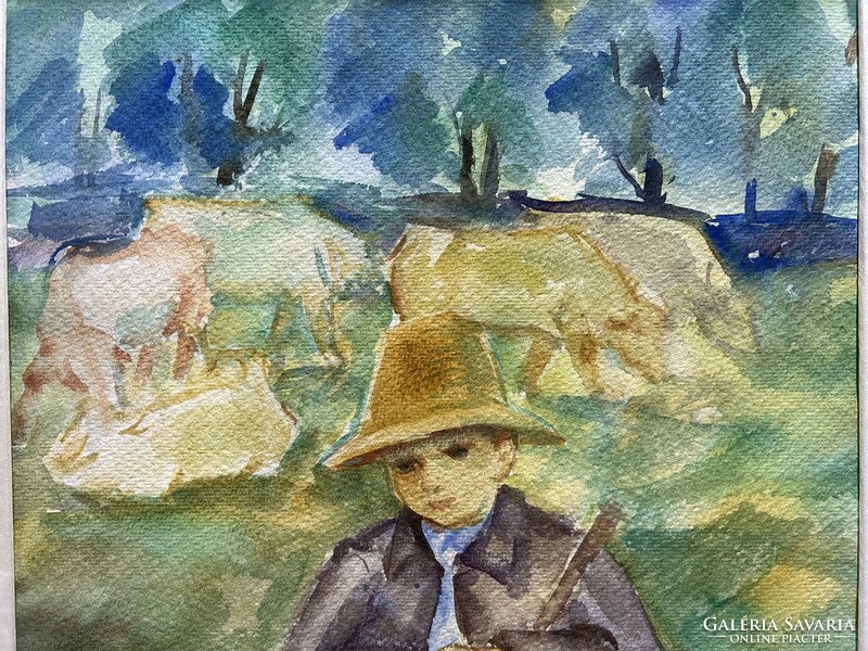 Zoltán Andrásy (1910-2006) was a shepherd boy