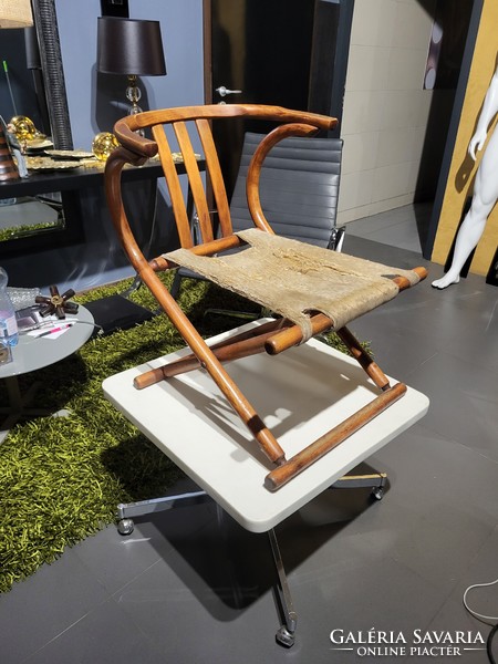 Thonet-style, folding small chair