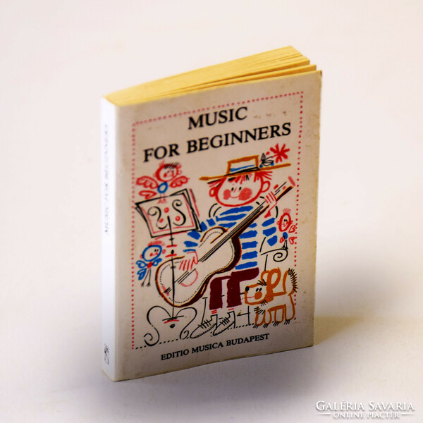 Music for beginners - Miniatűr könyv